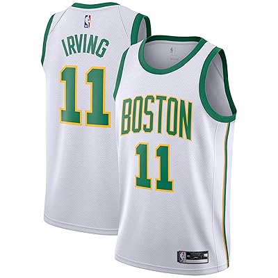 Баскетбольная джерси Kyrie Irving №11 Boston Celtics 2021 White Green Nike