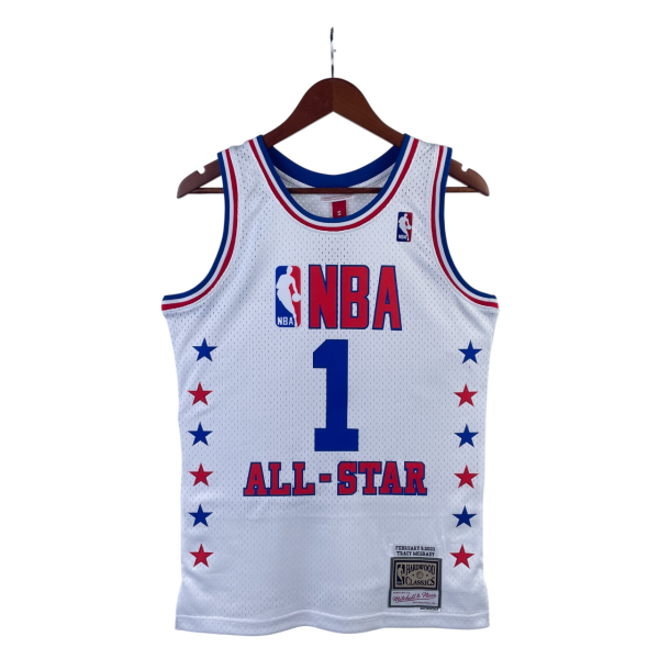 Баскетбольная Джерси Трэйси Макгрэди NBA белая