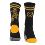Баскетбольные носки Los Angeles 8 Black Yellow