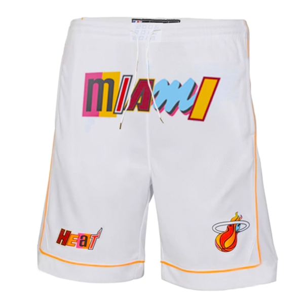 Баскетбольные шорты Nike Miami Heat Swingman White