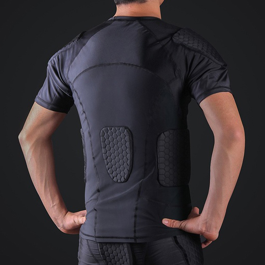 Компрессионная футболка защитой-купить-time2win.ru