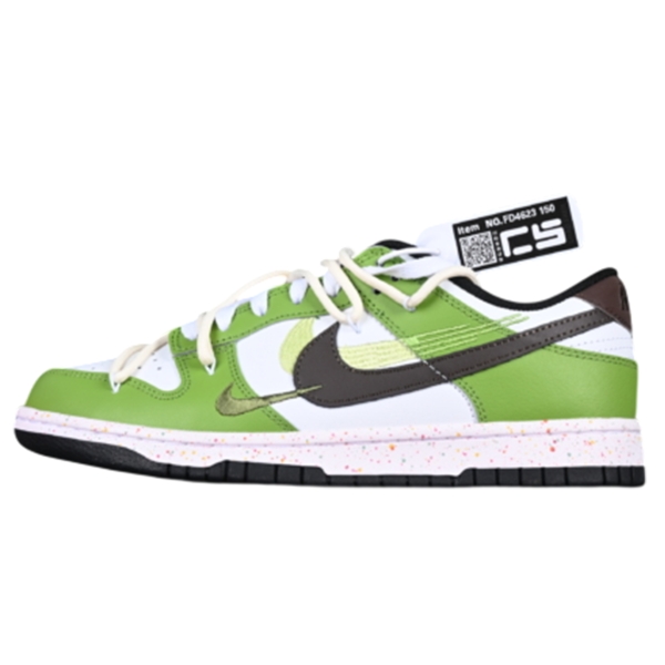Nike SB Dunk Low Green White Brown