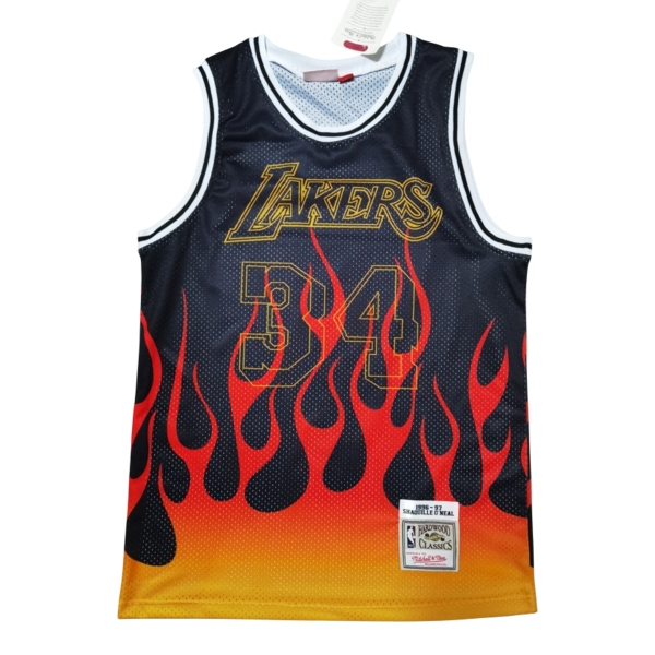 Огненная Jersey Shaq 34