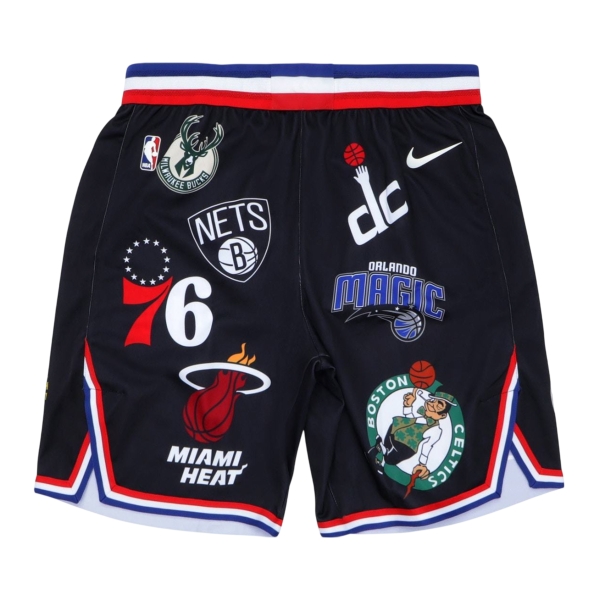 шорты Supreme x Nike x NBA Teams Authentic Shorts Black