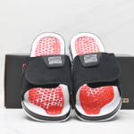 СЛАНЦЫ NIKE JORDAN HYDRO IV RETRO черно-красный купить-в-time2win.ru