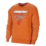 Свитшот Jordan Flight Fleece Graphic Fleece Crew Sweatshirt Orange